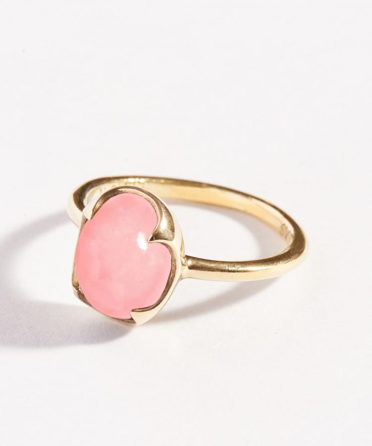 ピンクオパール Calyxリング K18ygcoat リング Jupiter ジュピター ジュエリーブランドjupiter Phoebe公式通販 Jewel Addict Online Store