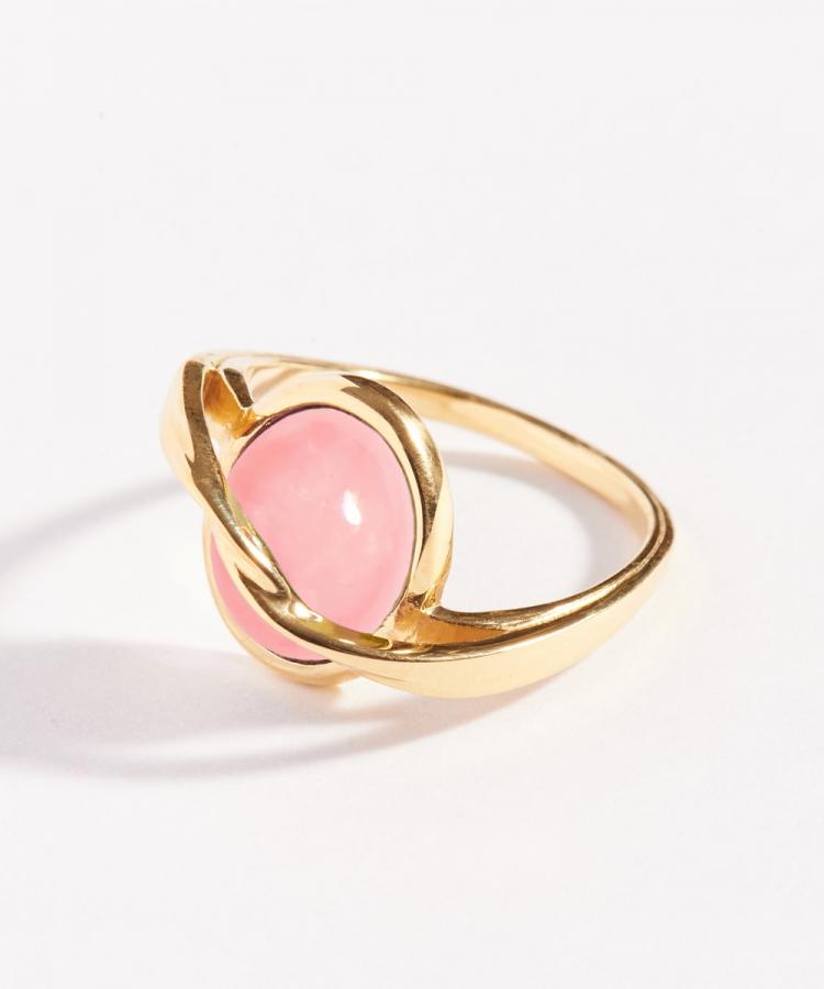 ピンクオパール Windリング K18ygcoat リング Jupiter ジュピター ジュエリーブランドjupiter Phoebe公式通販 Jewel Addict Online Store