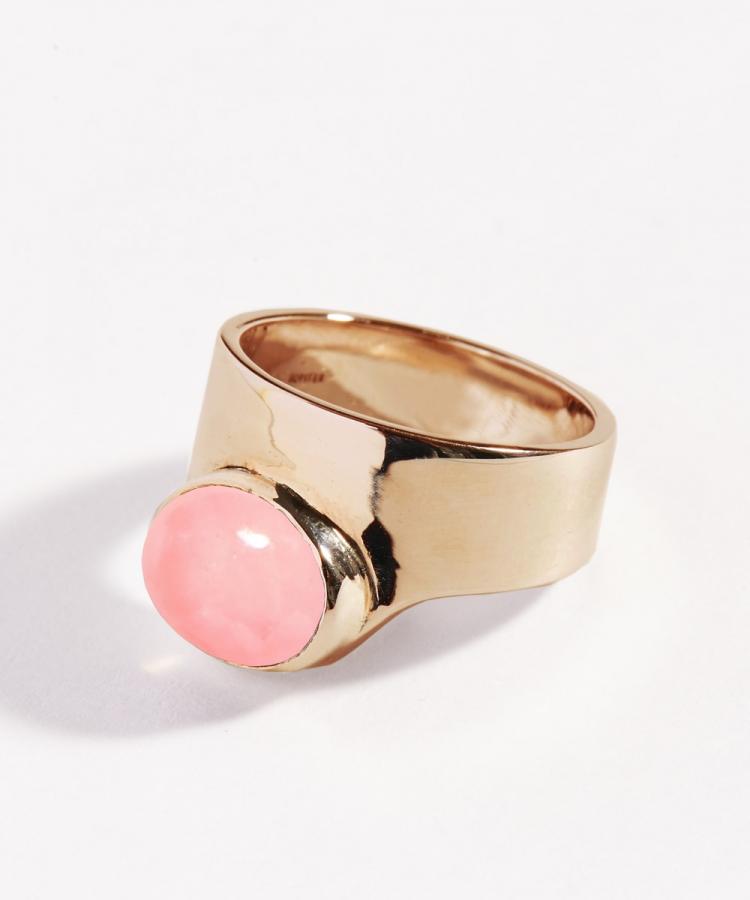ピンクオパール Thickwrapリング K10yg リング Jupiter ジュピター ジュエリーブランドjupiter Phoebe公式通販 Jewel Addict Online Store