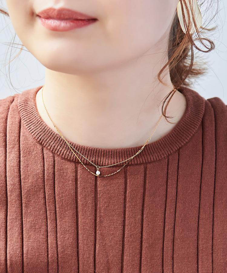 レイヤードパールチョーカーネックレス ネックレス Phoebe フィービィー ジュエリーブランドjupiter Phoebe公式通販 Jewel Addict Online Store