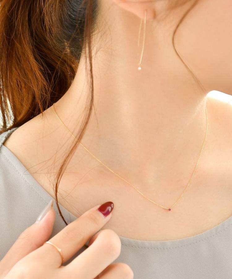 K10 プチルビーネックレス ネックレス Phoebe フィービィー ジュエリーブランドjupiter Phoebe公式通販 Jewel Addict Online Store