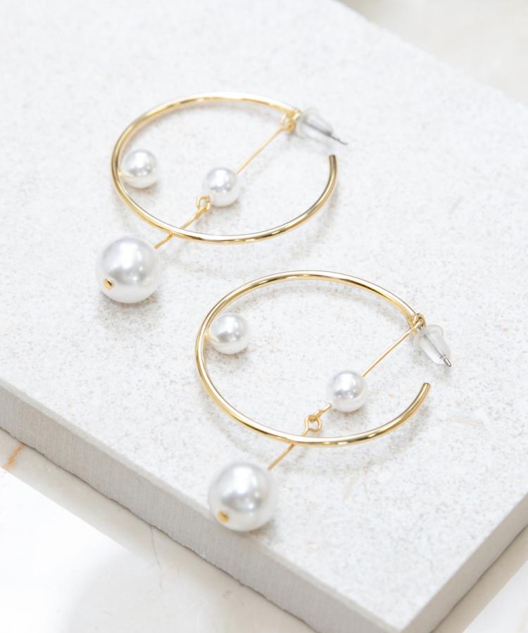 3wayスウィングパールフープピアス ゴールド ピアス Phoebe フィービィー ジュエリーブランドjupiter Phoebe公式通販 Jewel Addict Online Store 3wayスウィングパールフープピアス ゴールド ピアス Phoebe フィービィー ジュエリーブランドjupiter Phoebe公式通販 Jewel Addict Online Store