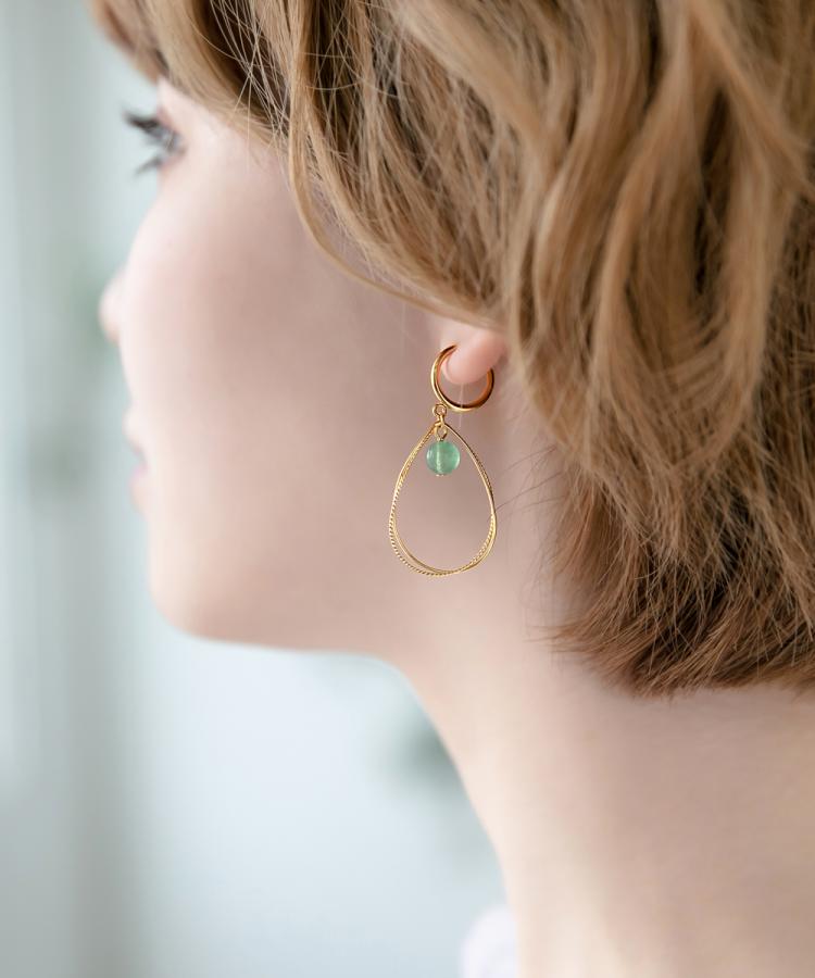 ジャンプドロップカラーストーンイヤリング グリーンアベンチュリン イヤリング Phoebe フィービィー ジュエリーブランドjupiter Phoebe公式通販 Jewel Addict Online Store ジャンプドロップカラーストーンイヤリング グリーンアベンチュリン イヤリング Phoebe フィービィー ジュエリーブランドjupiter Phoebe公式通販 Jewel Addict Online Store