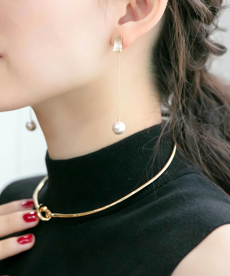 ストライプメタルパールロングピアス ゴールド ピアス Phoebe フィービィー ジュエリーブランドjupiter Phoebe公式通販 Jewel Addict Online Store ストライプメタルパールロングピアス ゴールド ピアス Phoebe フィービィー ジュエリーブランドjupiter Phoebe公式通販 Jewel Addict Online Store