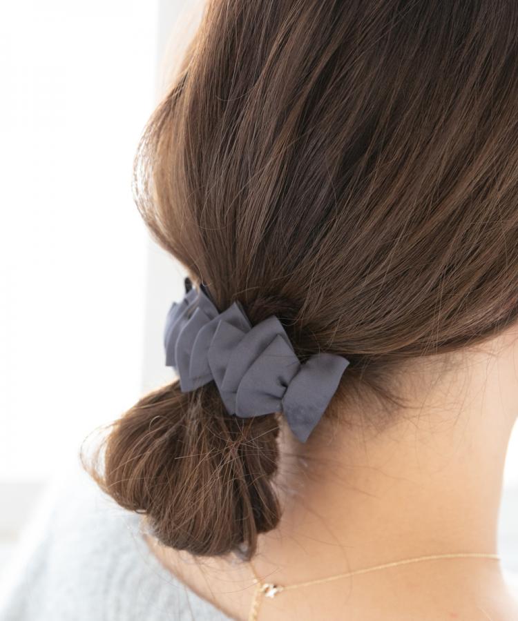 レイヤードリボンヘアゴム グレー ヘアアクセ Phoebe フィービィー ジュエリーブランドjupiter Phoebe公式通販 Jewel Addict Online Store レイヤードリボンヘアゴム グレー ヘアアクセ Phoebe フィービィー ジュエリーブランドjupiter Phoebe公式通販 Jewel Addict Online Store