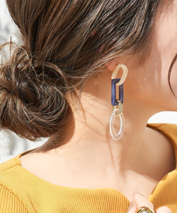 ハンサムチェーンアクリルピアス ネイビー ピアス Phoebe フィービィー ジュエリーブランドjupiter Phoebe公式通販 Jewel Addict Online Store ハンサムチェーンアクリルピアス ネイビー ピアス Phoebe フィービィー ジュエリーブランドjupiter Phoebe公式通販 Jewel Addict Online Store