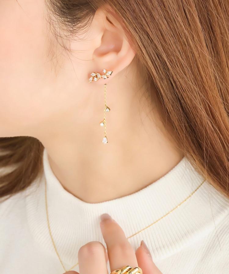 リーフラインロングバックキャッチピアス ピアス Phoebe フィービィー ジュエリーブランドjupiter Phoebe公式通販 Jewel Addict Online Store リーフラインロングバックキャッチピアス ピアス Phoebe フィービィー ジュエリーブランドjupiter Phoebe公式通販 Jewel Addict Online Store